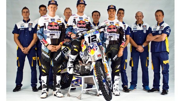H Εργοστασιακή Ομάδα Red Bull IceOne Husqvarna διαθέτει τρεις αναβάτες -Max Nagl, Todd Waters και Nathan Watson -στην κατηγορία MXGP.