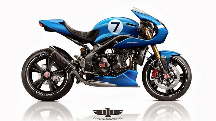 Αν η Jaguar αποφάσιζε ποτέ να δημιουργήσει μια μοτοσικλέτα ίσως θα έπρεπε να ρίξει πρώτα μια ματιά στο concept του Tamas Jakus.