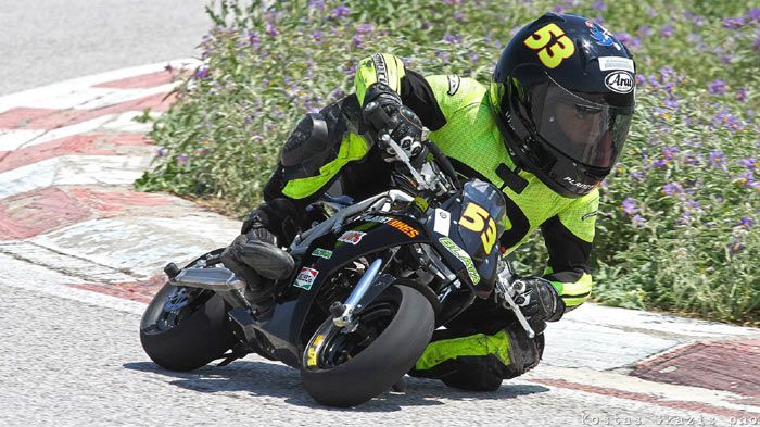 Στην κατηγορία KidGP, ο Βασίλης Παντελεάκης (ΑΡΗΣ, Blata) επιβεβαίωσε τον τίτλο του φαβορί, φτάνοντας στην 2η, άνετη νίκη του.