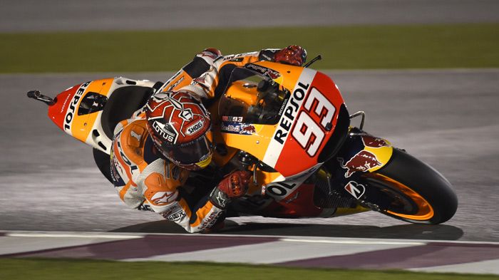 Ταχύτερος στα πρώτα δοκιμαστικά του Losail, ο Marc Marquez.