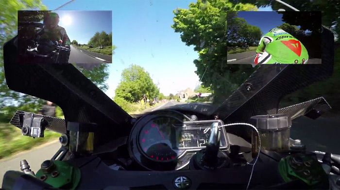 Τριακόσια τριάντα ένα χιλιόμετρα την ώρα, καβάλα στο Kawasaki Ninja H2R, στη διαδρομή του IOMTT. Respect στον James Hillier.