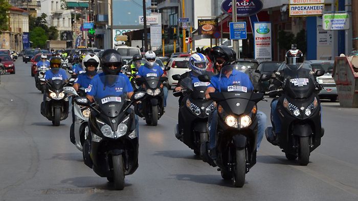 Ο καλός καιρός συνόδευσε του συμμετέχοντες του SYM Road Trip σε όλα τη διάρκεια του ταξιδιού.