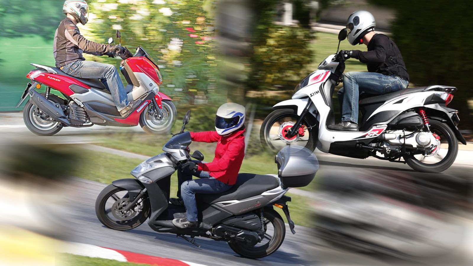 6 scooters με κοινό παρονομαστή μεταξύ τους, τα 125 κυβικά εκατοστά του κινητήρα τους. 