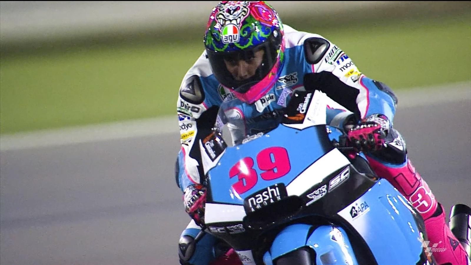 Ισχυρό φρενάρισμα αλλά και ένα σαμαράκι στην πίστα οδήγησαν στο δυστύχημα του Luis Salom. 