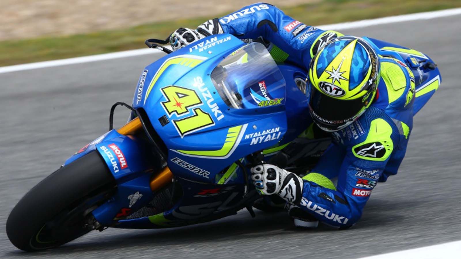 Απόλυτα ικανοποιημένος από τα winglets ο Aleix Espargaro. 