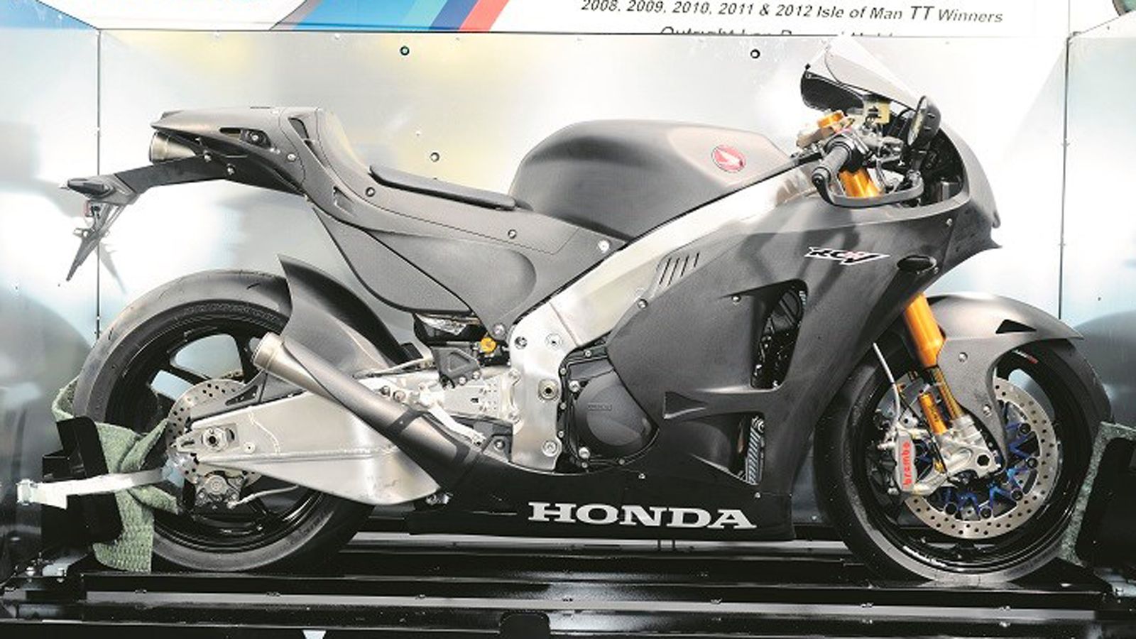 H Honda RC213V-S με την οποία θα αγωνιστεί ο Anstey, στο ΤΤ!
