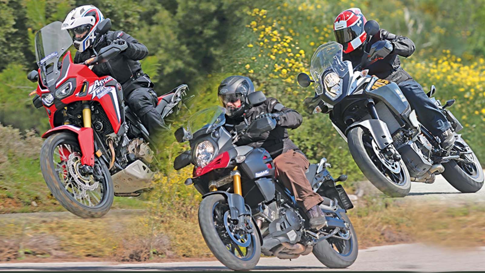 Τρεις πολύ ενδιαφέρουσες μοτοσυκλέτες, που δεν υπέκυψαν στην τάση της υπερβολής, αλλά επιδεικνύουν ουσία και ικανότητα πολλαπλών ρόλων! 