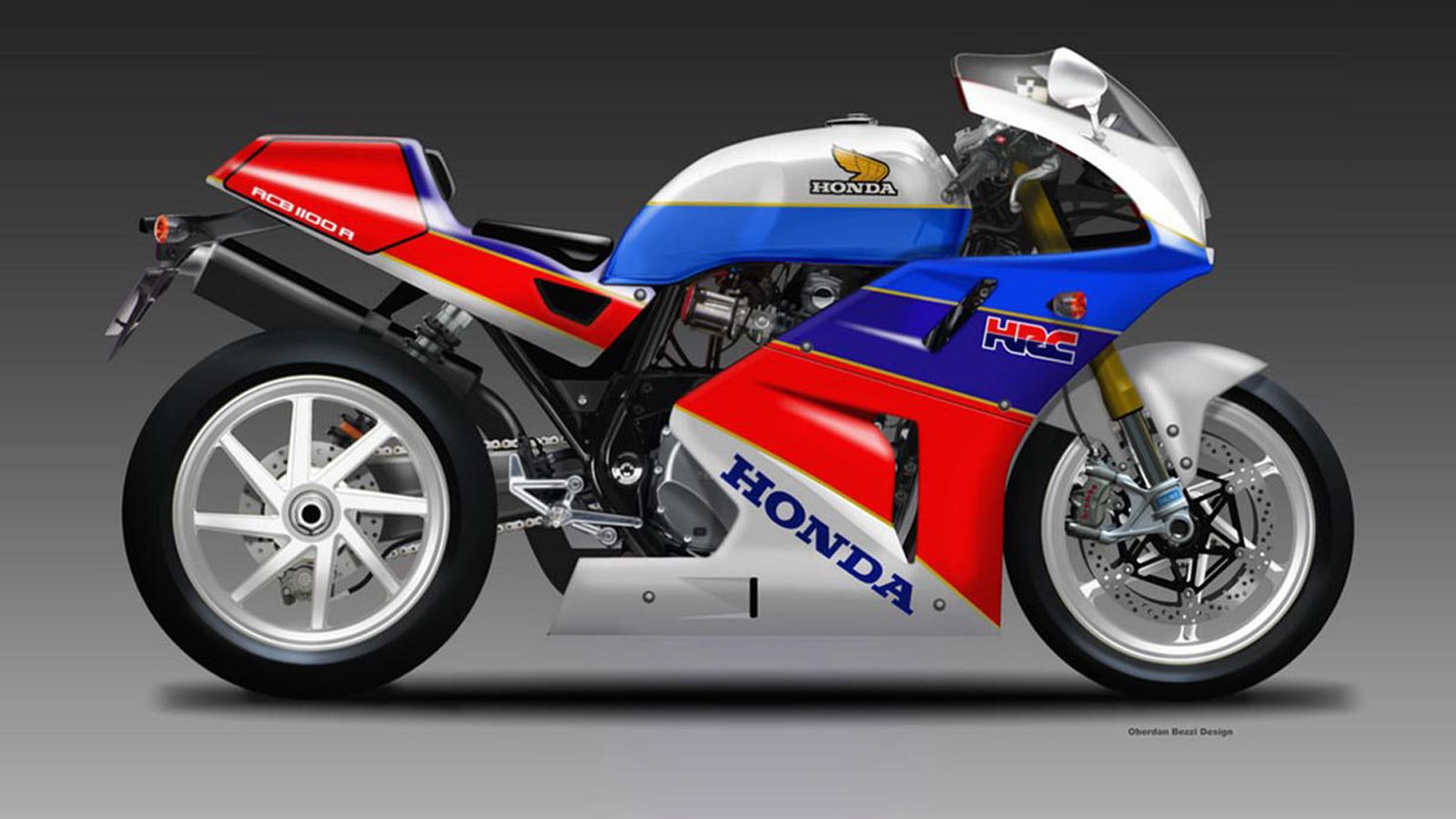 Το σχέδιο του Oberdan Bezzi. 