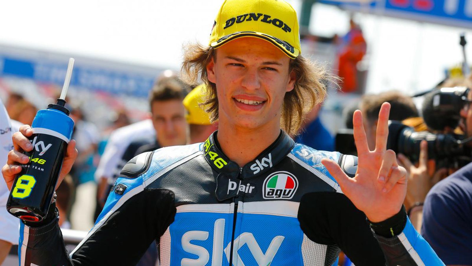 O Nicolo Bulega της SKY VR46 Team.