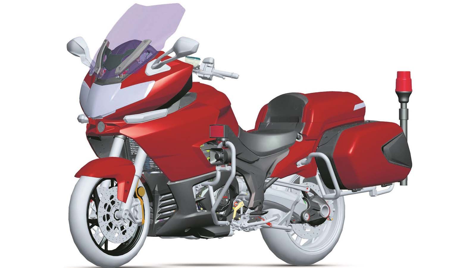 Ιδού τα σχέδια της νέας, μεγάλης μοτοσυκλέτας της κινεζικής Qianjiang!