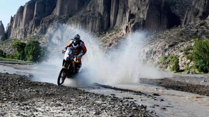 Οι εντουράδικες καταβολές του Meo σίγουρα τον βοήθησαν στο να αντεπεξέλθει στις μεγάλες δυσκολίες της διαδρομής. 