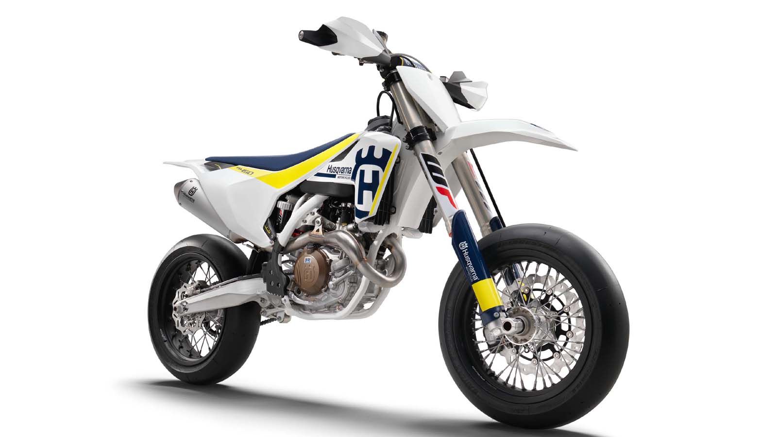 Το νέο αγωνιστικό supermoto της Σουηδικής εταιρείας. 