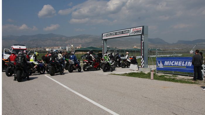 Συρροή συμμετοχών στο χθεσινό track day.