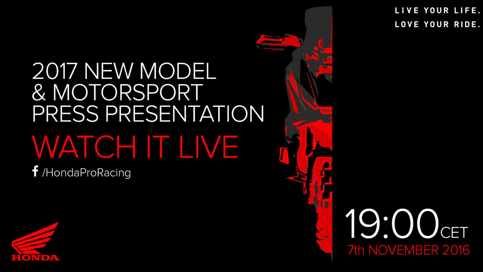 Δείτε σε ζωντανή μετάδοση, την παρουσίαση νέων μοντέλων της Honda, από την EICMA! 