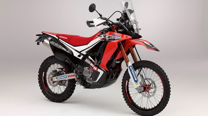 To CRF450 Rally, είναι η μοτοσικλέτα στην οποία βασίστηκε το concept CRF250 Rally, πάνω στο οποίο θα βασιστεί με τη σειρά του, το φημολογούμενο Africa