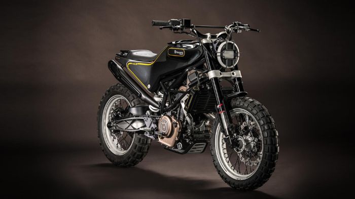 ...και τo Svartpilen (μαύροβέλος) στην παραγωγή, το 2017