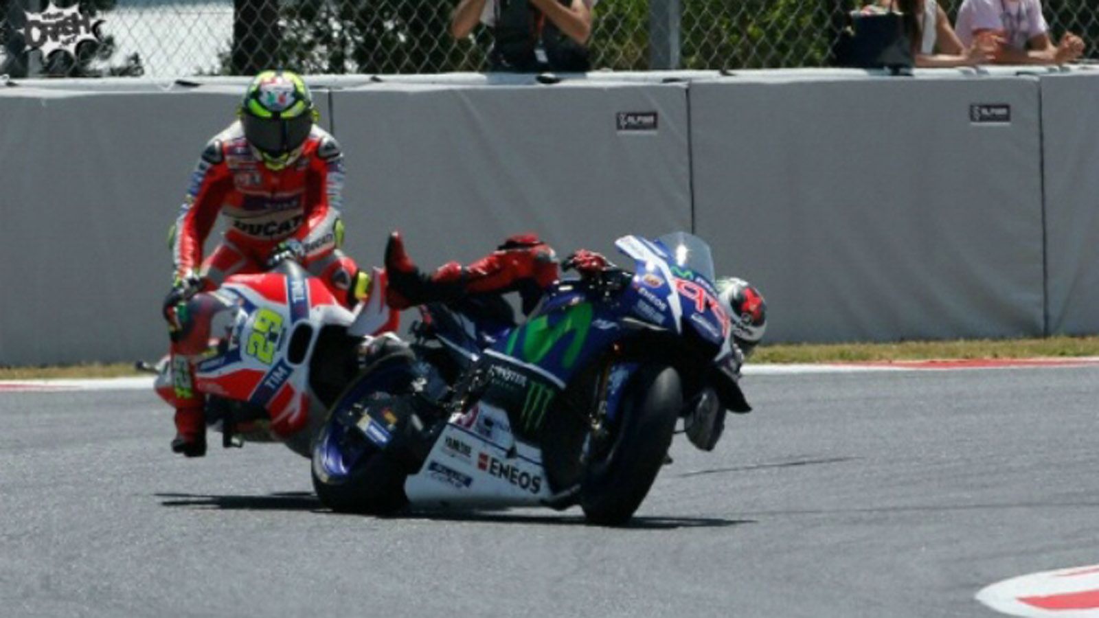 Ένταση (και) μεταξύ Jorge Lorenzo και Andrea Iannone!