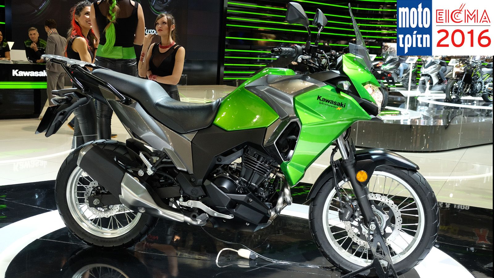 To περίπτερο της Kawasaki, μέσα από τον φωτογραφικό φακό του Moto Τρίτη! 