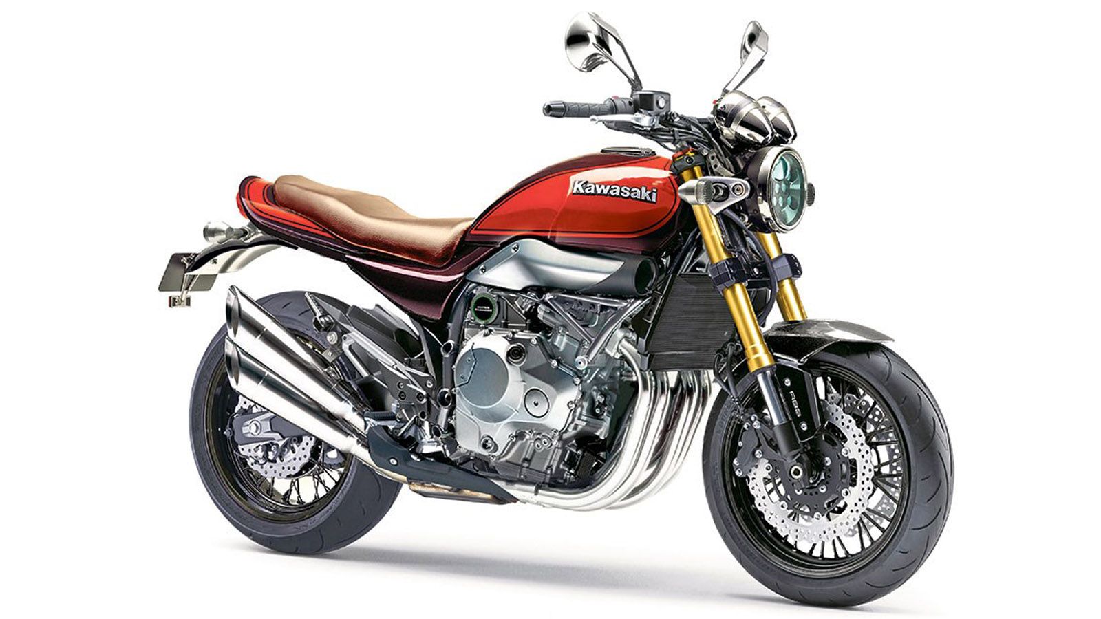 To rendering που απεικονίζει την πιθανή μορφή της νέας μοτοσυκλέτας. Πολύ όμορφο, δε συμφωνείτε; 