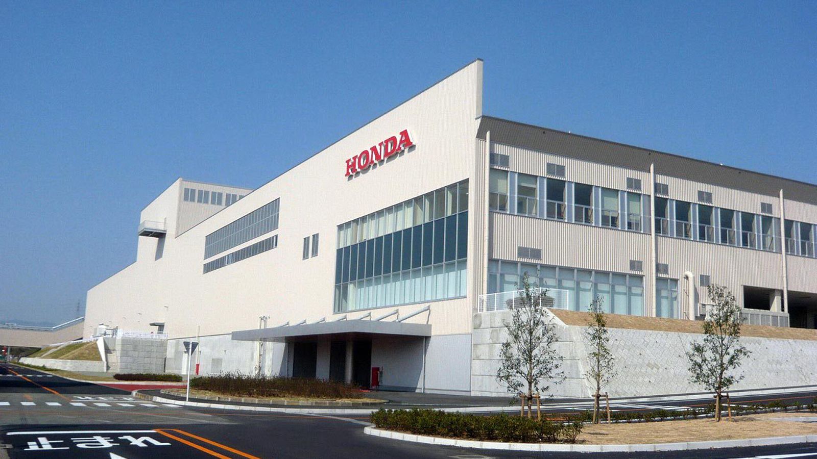 Το εργοστάσιο της Honda στο Kumamoto.