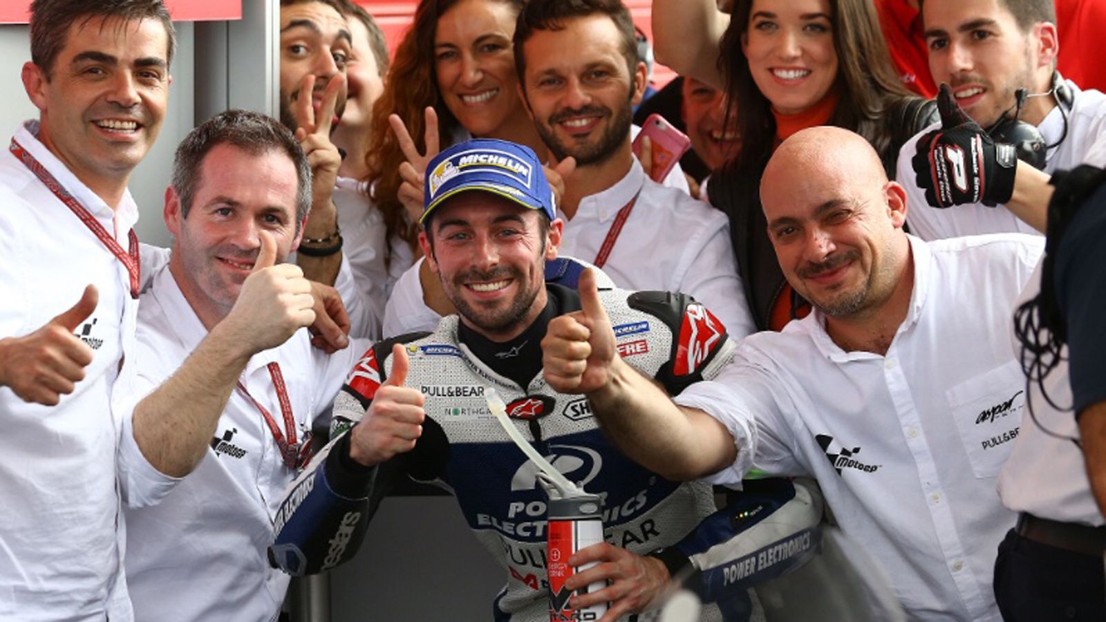 Ο Laverty με την ομάδα της Aspar Ducati. Εικόνες τις οποίες, δεν θα τις δούμε του χρόνου. 