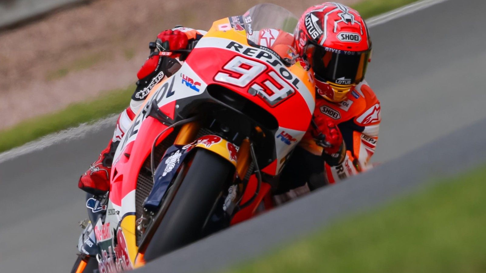 Για όγδοη φορά νικητής στην Γερμανική πίστα ο εκπληκτικός σήμερα Marc Marquez. 