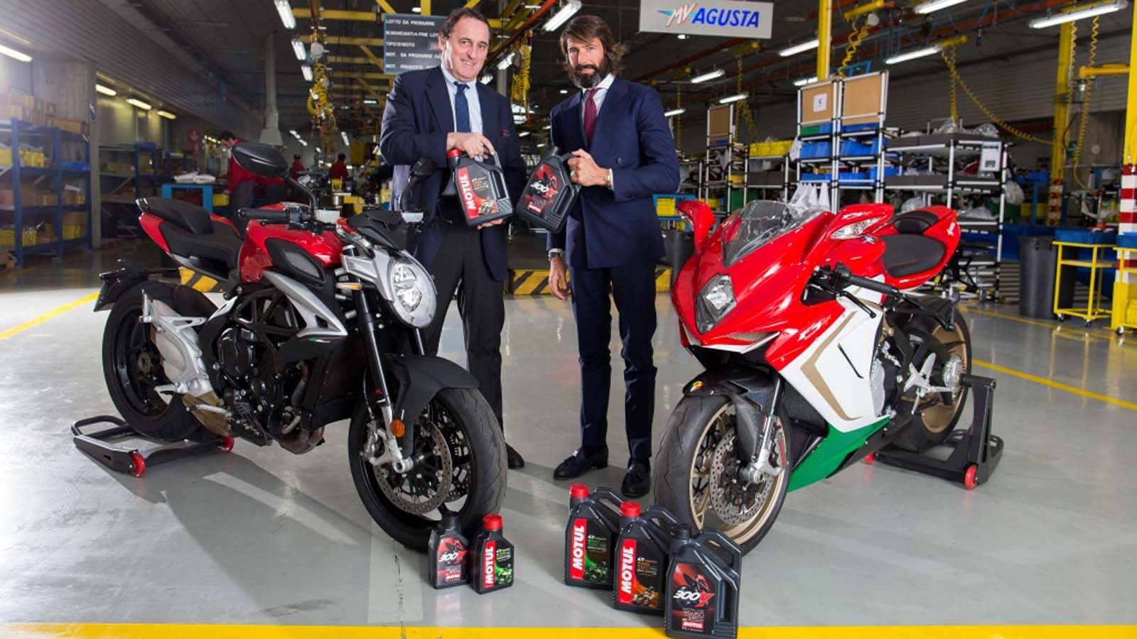 Μια νέα συνεργασία, μεταξύ της Motul και της MV Agusta.