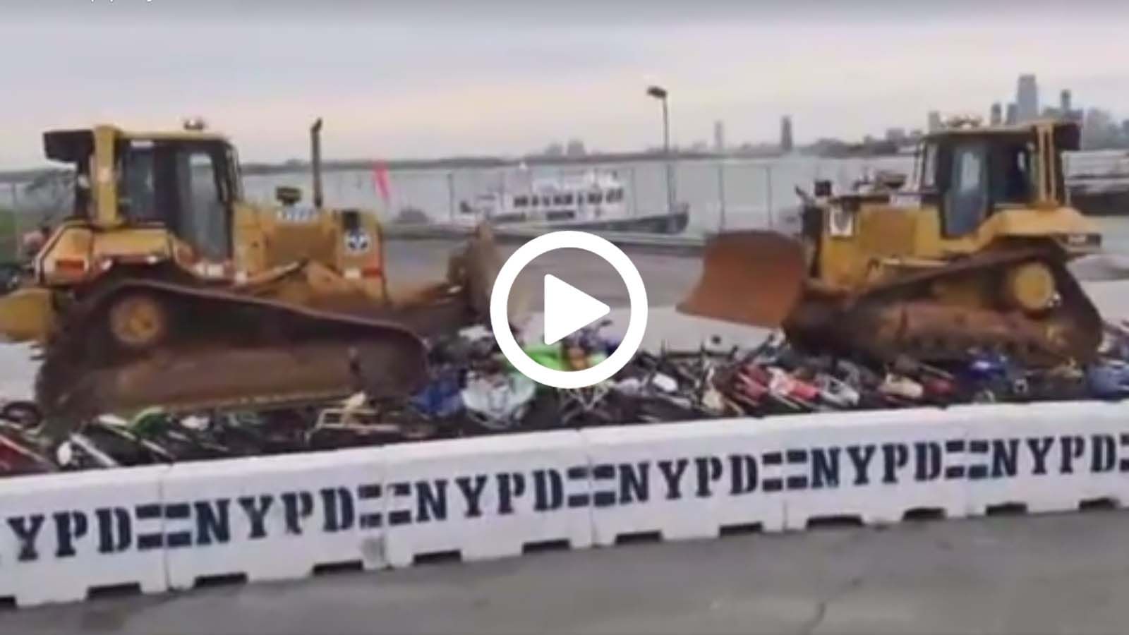 Ένα μάλλον...τσαμπουκαλίδικο βίντεο από την αστυνομία της Νέας Υόρκης, προειδοποίηση προς τους παράνομους μοτοσυκλετιστές...