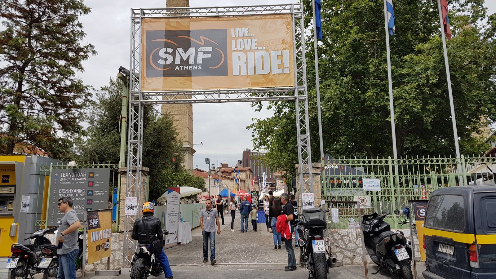 Το Scooter Moto Festival ξεκινά! Από την πρώτη στιγμή που άνοιξαν οι πύλες, ξεκίνησε και η προσέλευση!
