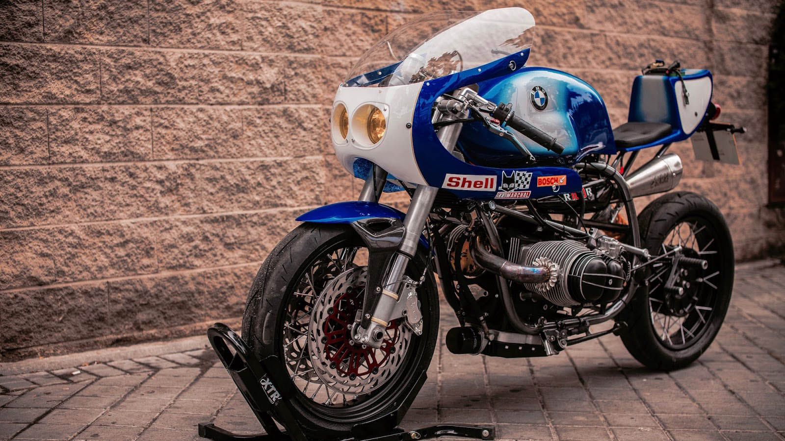 H καταπληκτική BMW R100R Racer του Pepo Rosell.
