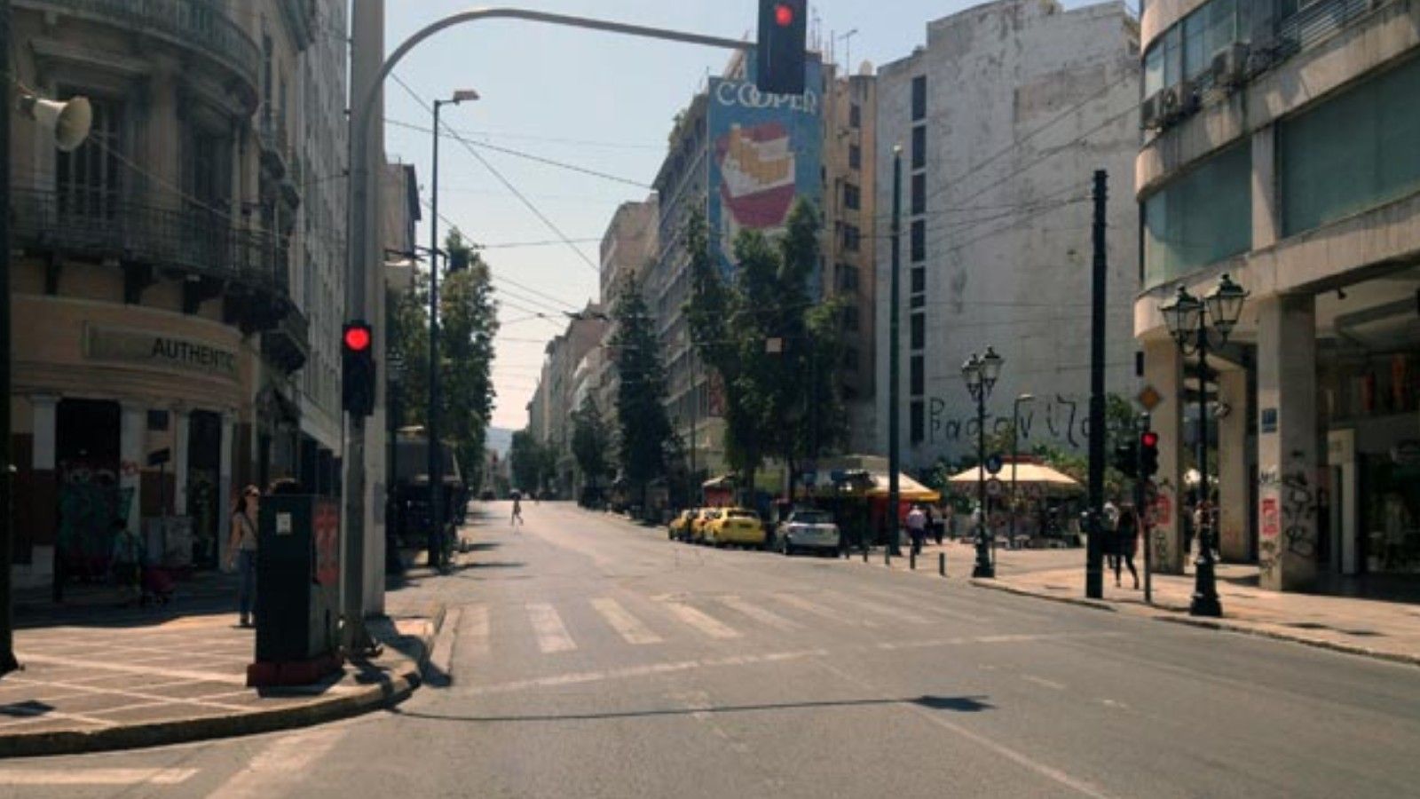 Ρυθμίσεις κυκλοφορίας λόγω έργων στην οδό Αιόλου.