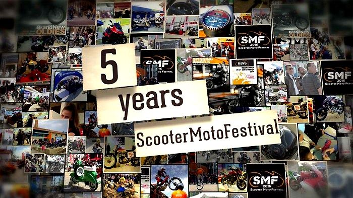 Έπειτα από πέντε χρόνια το Scooter Moto Festival αλλάζει το όνομά του σε SMF και το γιορτάζει με τη νέα ιστοσελίδα του.