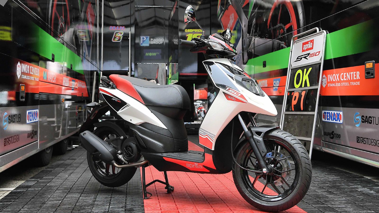 Με το SR 150 ξεκινάει την παρουσία της στην ινδική αγορά η Aprilia.