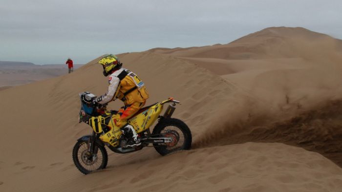 Φλέρταρε με την πρωτιά πολλές φορές ο Svitko στο φετινό Dakar και τελικά τα κατάφερε, παίρνοντας την πρώτη του νίκη, στην διαδρομή της δέκατης ημέρας 