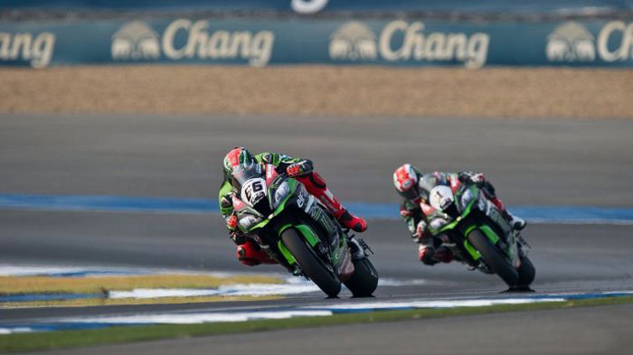 Στα χρώματα της Kawasaki το βάθρο και για τον δεύτερο αγώνα της χρονιάς.