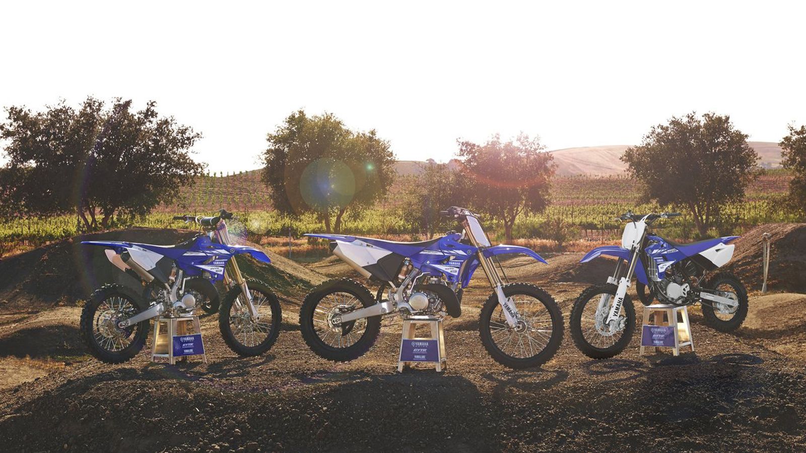 Τα νέα της off-road competition μοντέλα παρουσίασε η Yamaha. 