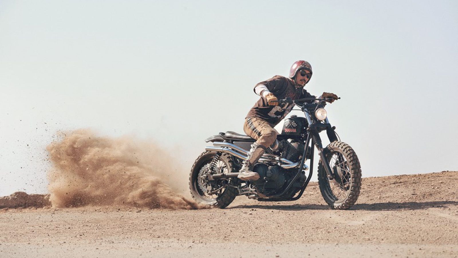 H Yamaha SCR950 από τον οίκο Brat Style