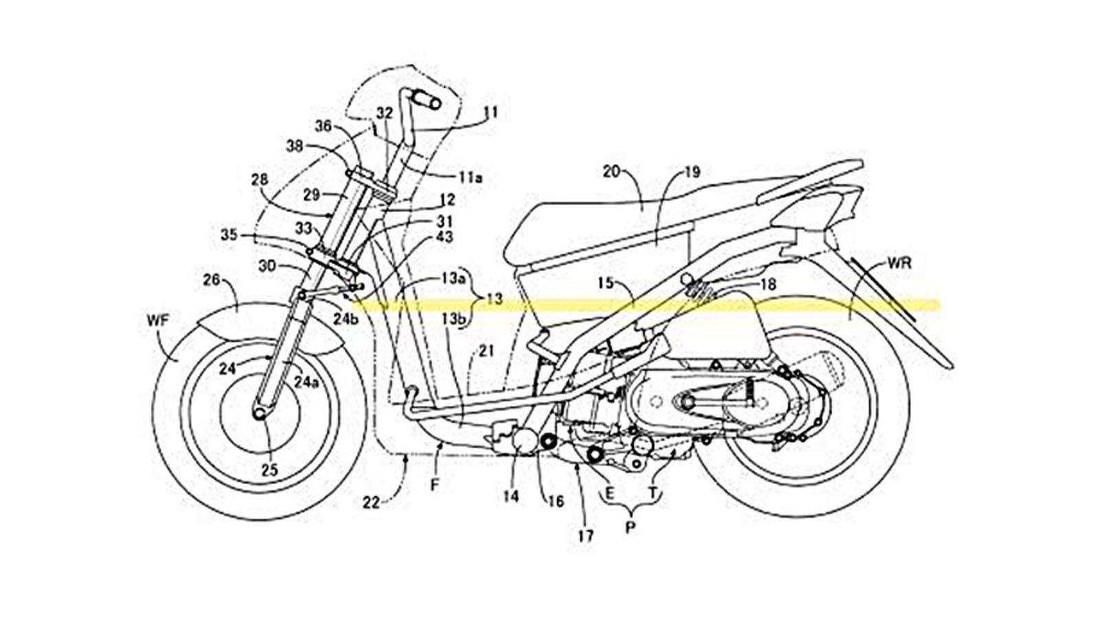 Καινοτομία για scooter από την Honda