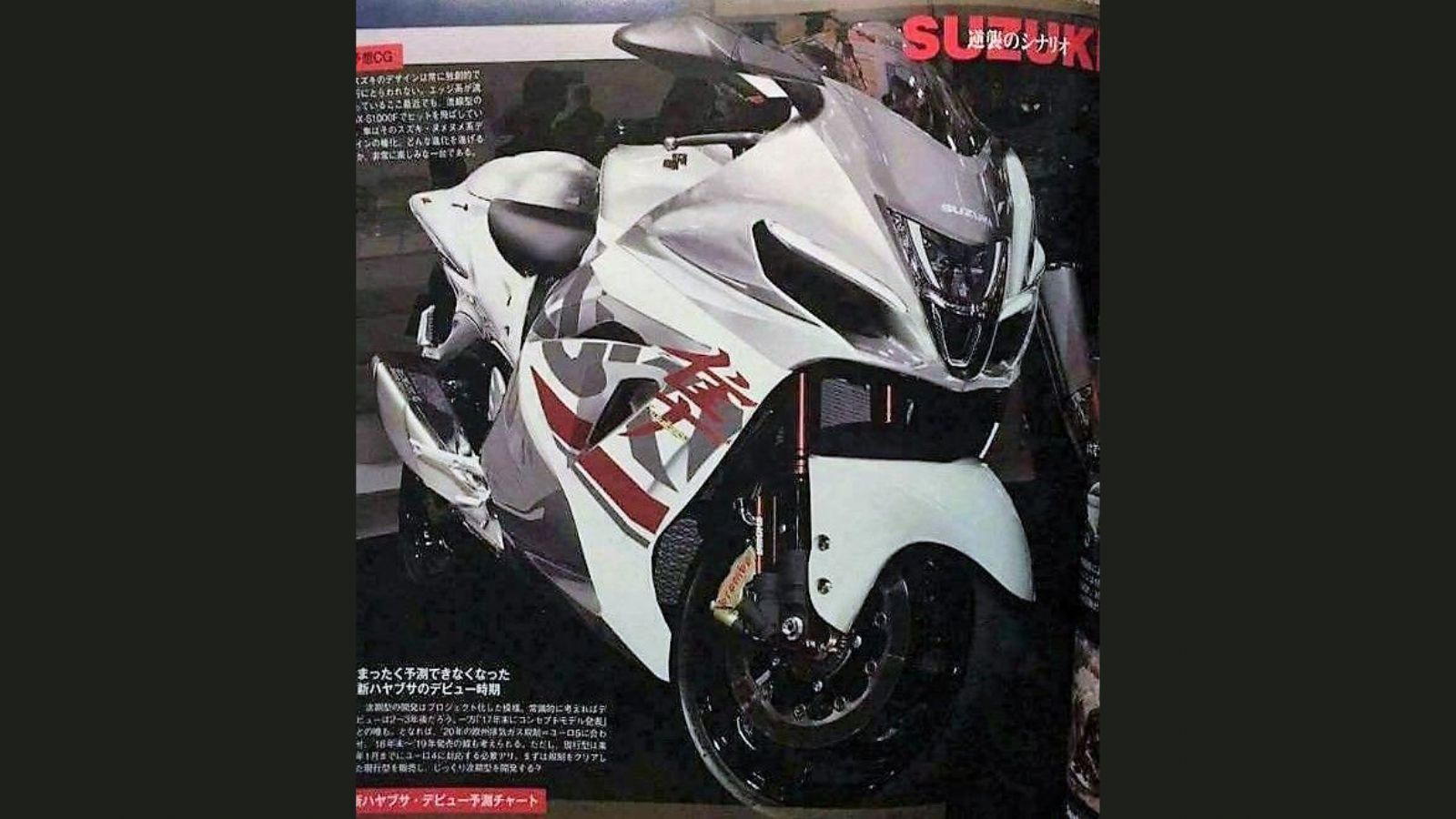 Μάλλον έτσι θα είναι η νέα Hayabusa.