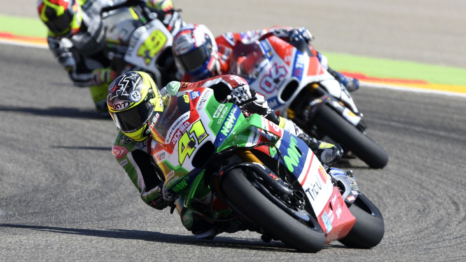 O Espargaró φέρνει την Aprilia στην έκτη θέση