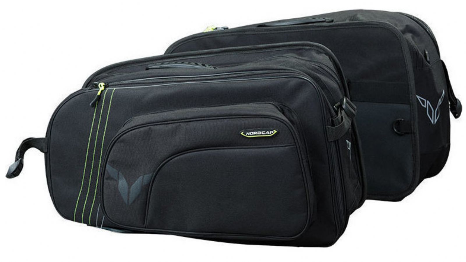 Τσάντες πλαϊνές Nordcap Cargoll Black Fluo 40lit