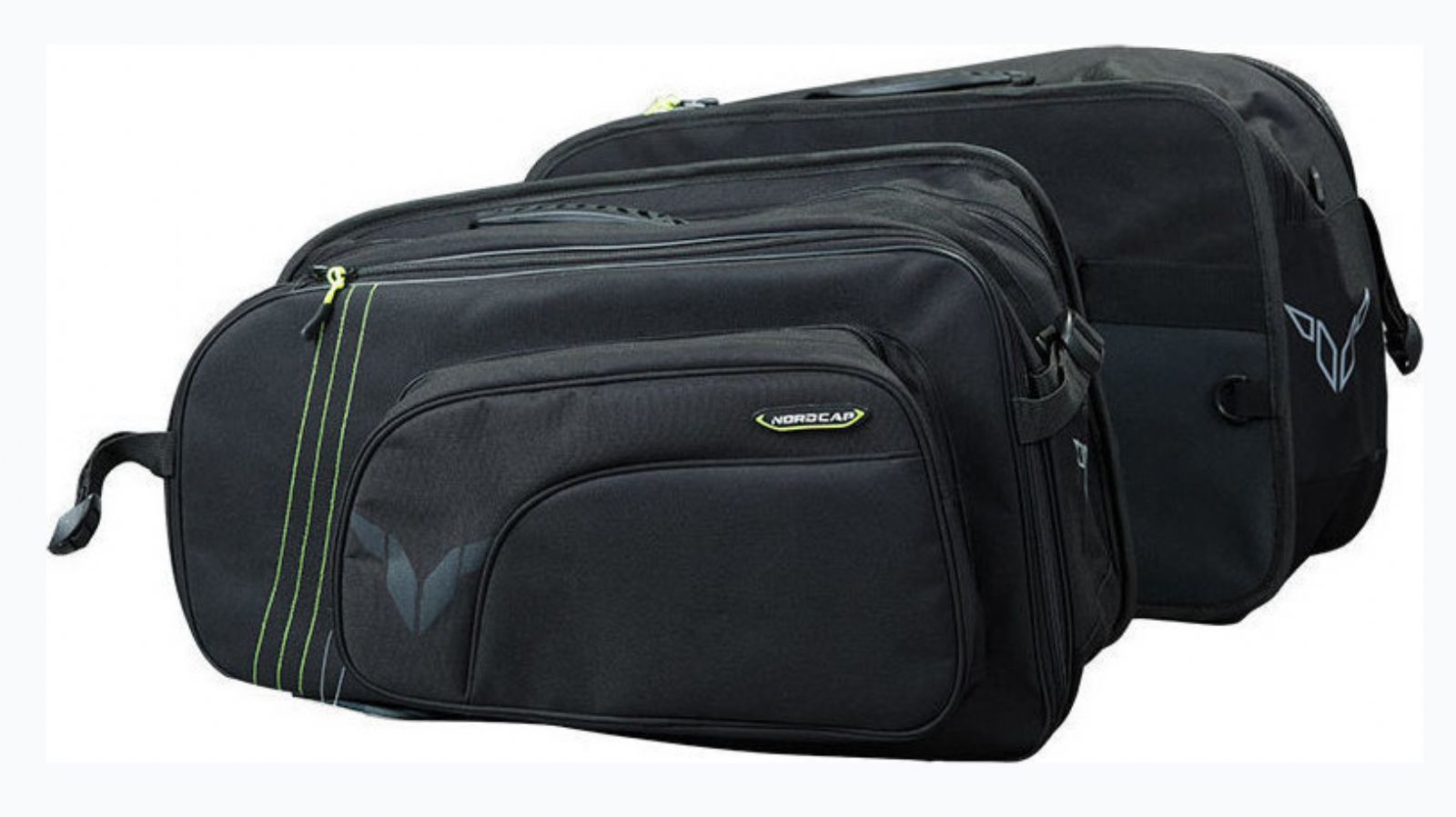 Τσάντες πλαϊνές Nordcap Cargoll Black Fluo 40lit