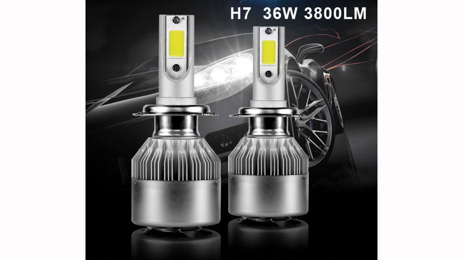 LED Η7 6000Κ C6 36W 3800LM