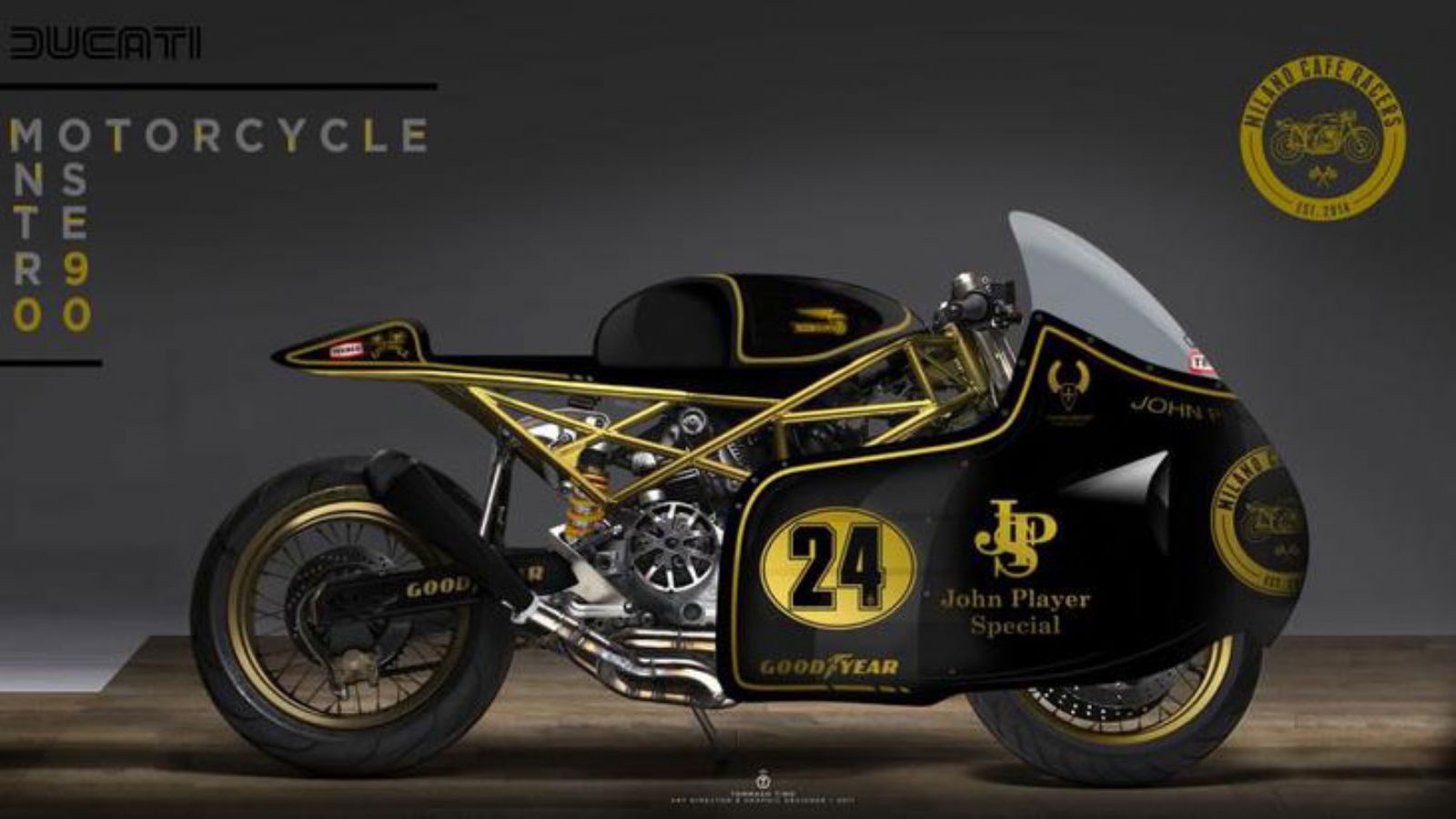 H νέα special μοτοσυκλέτα από την ομάδα, Milano Cafe Racers