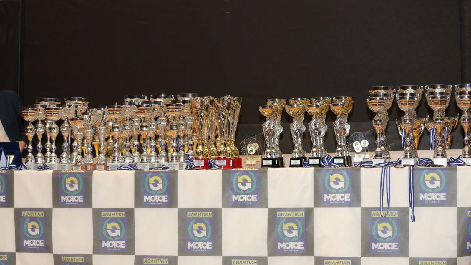 Στιγμιότυπο από την απονομή των βραβείων