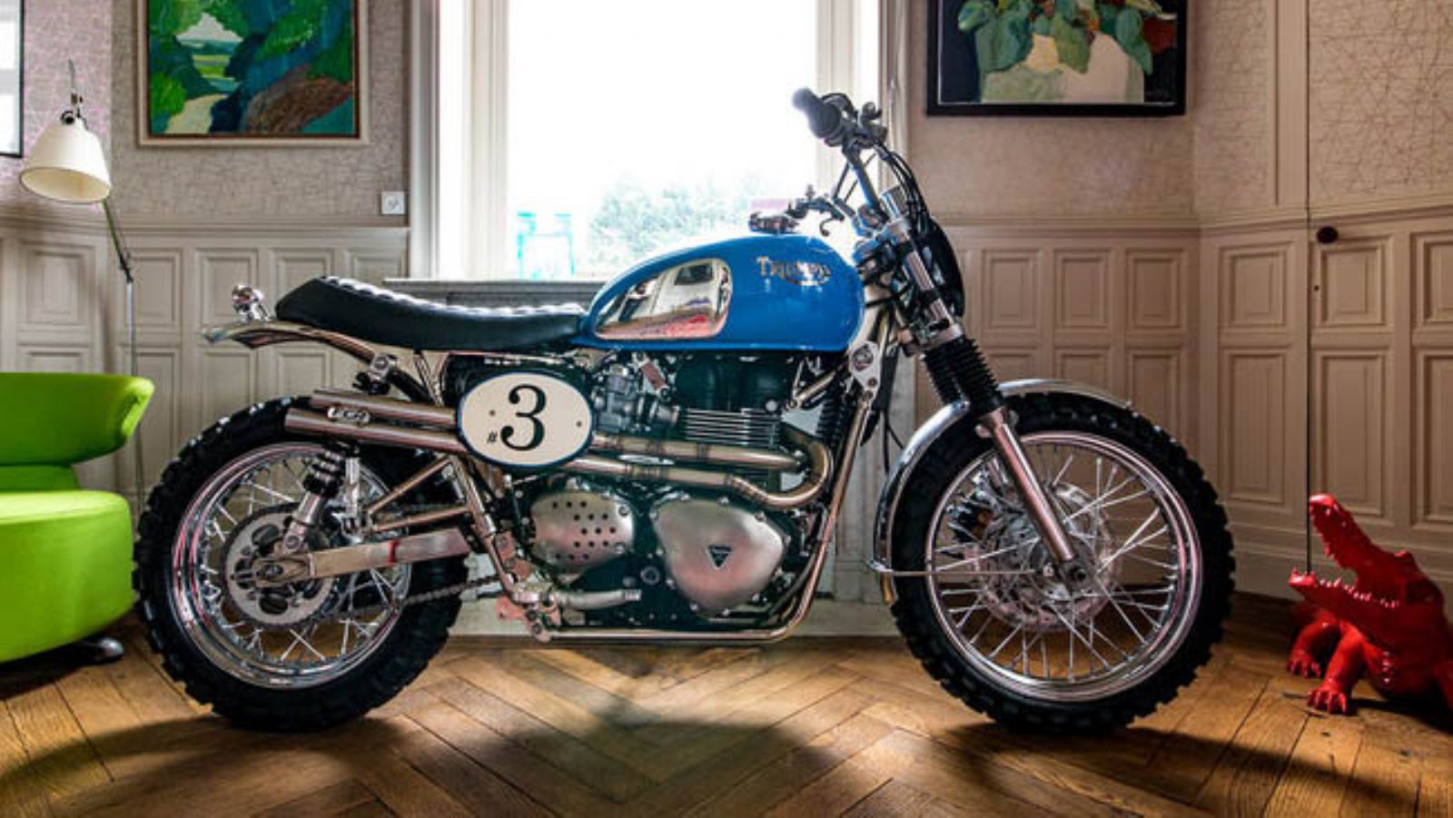 Triumph Bonneville ISDT Style