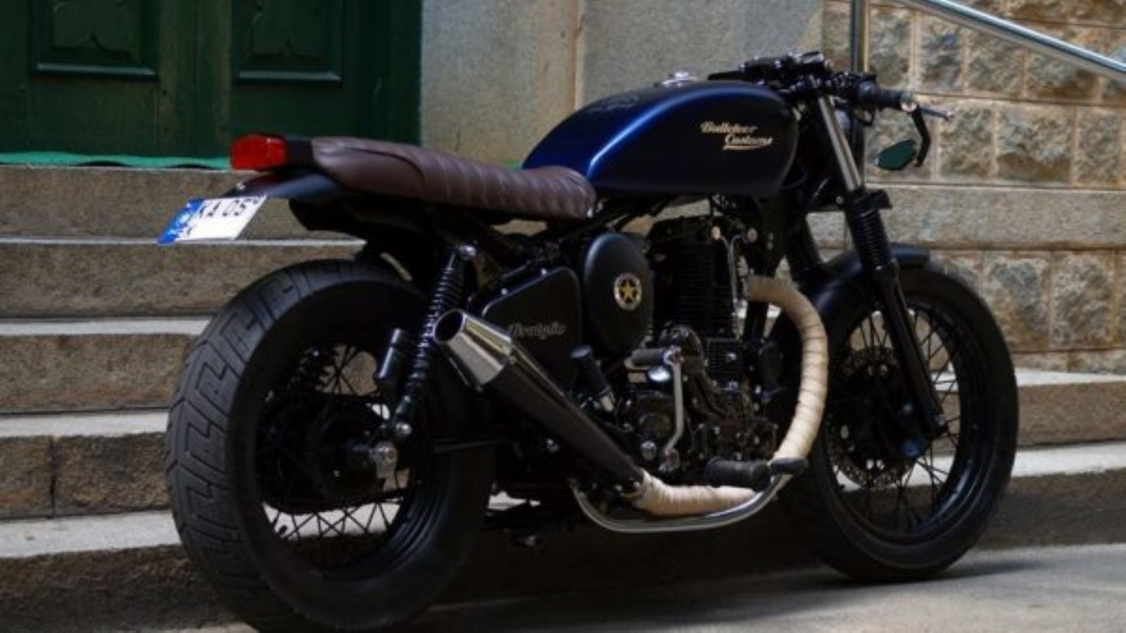 Το Royal Enfield Rudra custom