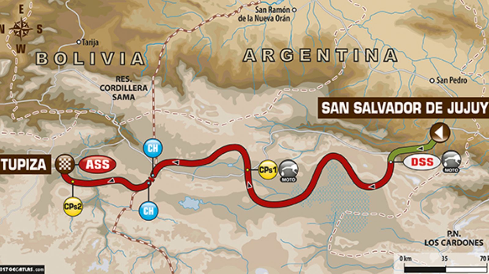 O χάρτης της 4ης ειδικής