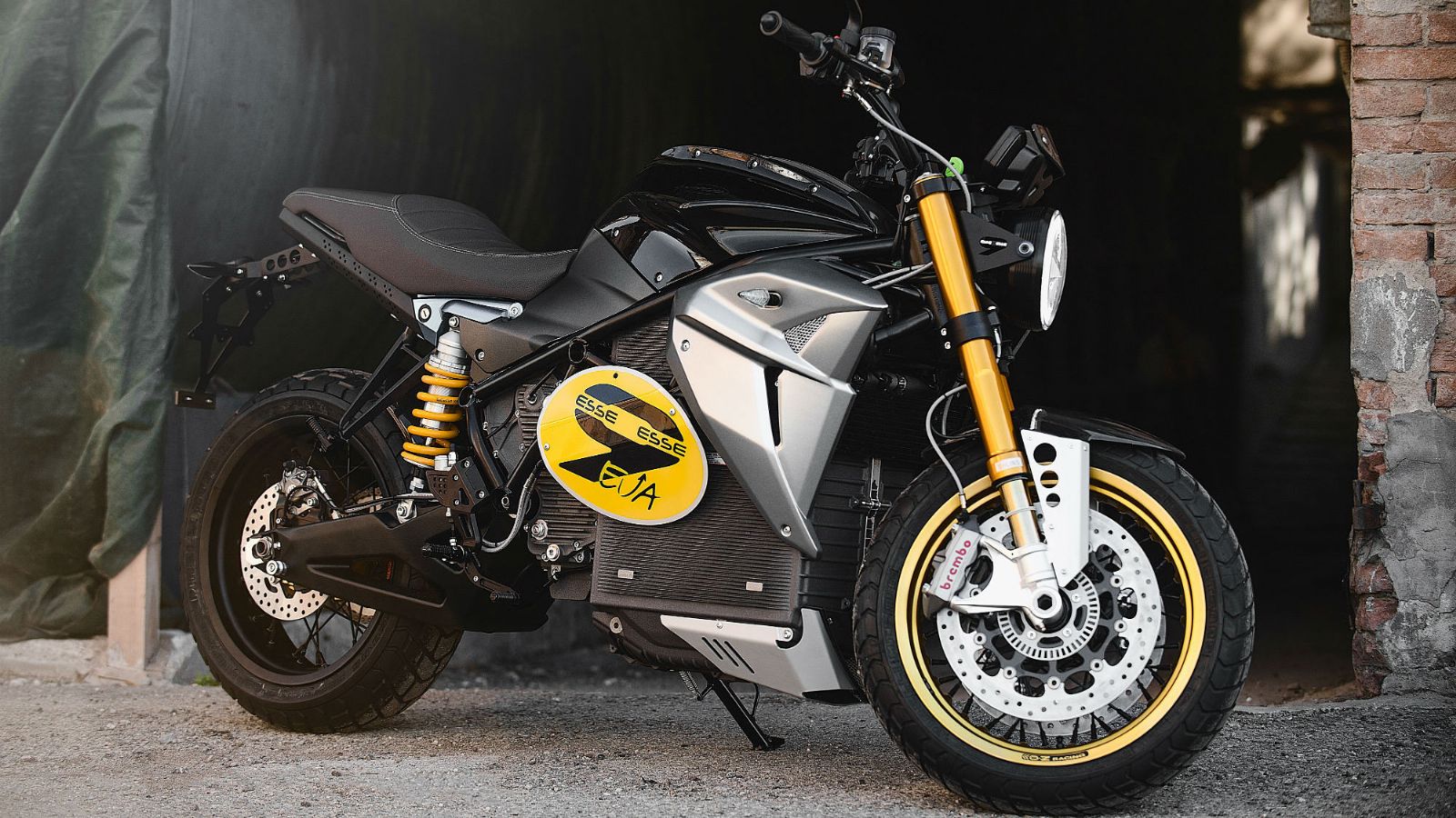 Scrambler αισθητική σε ηλεκτρική μοτοσυκλέτα