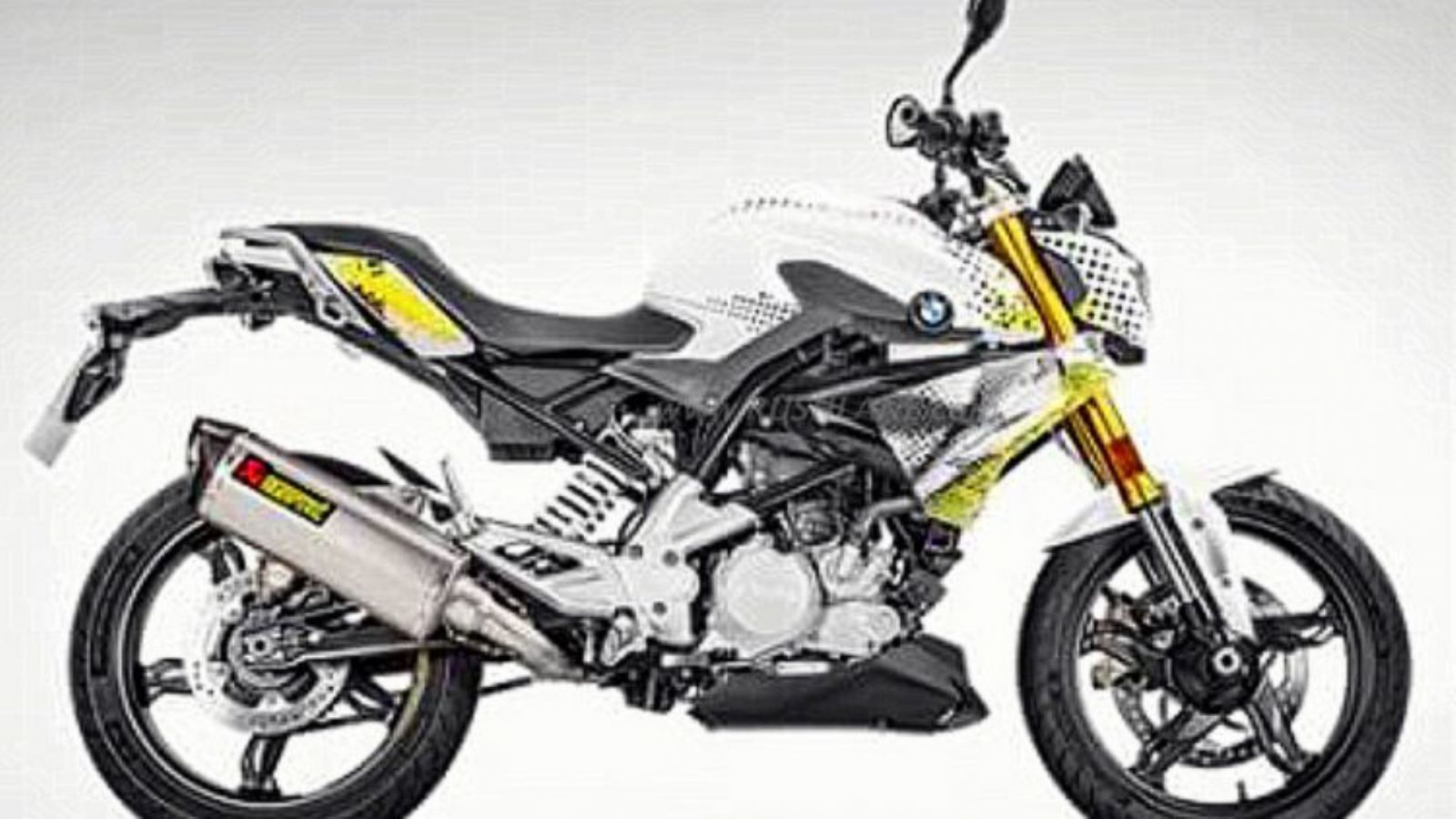 Το BMW G310R με σύστημα εξάτμισης Akrapovic!